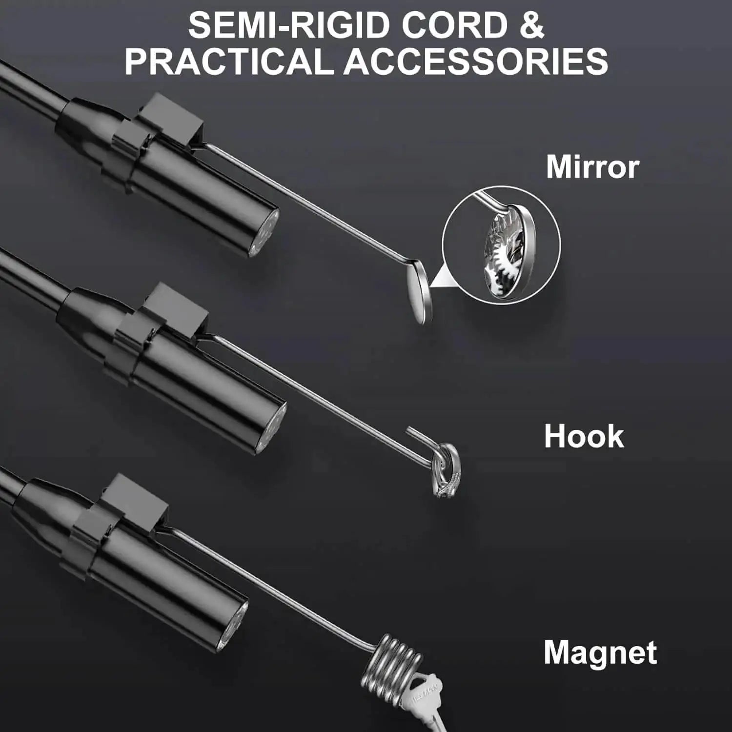 Hanmatek IE01 Endoscopio 5m Schermo 4,3" IP67 1080P