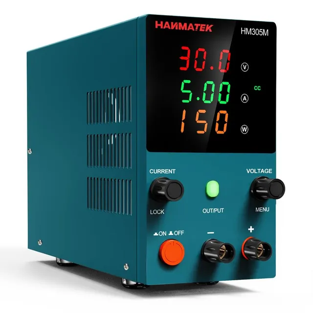 Hanmatek HM305M alimentatore banco DC 30V 5A stabilizzato