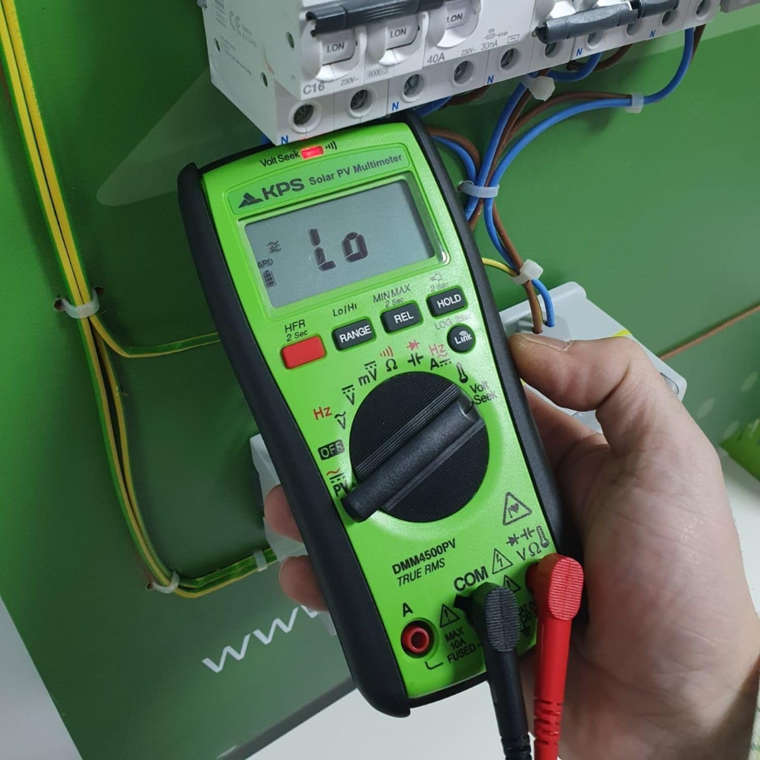 KPS DMM4500PV multimetro TRMS 2000V DC fotovoltaico