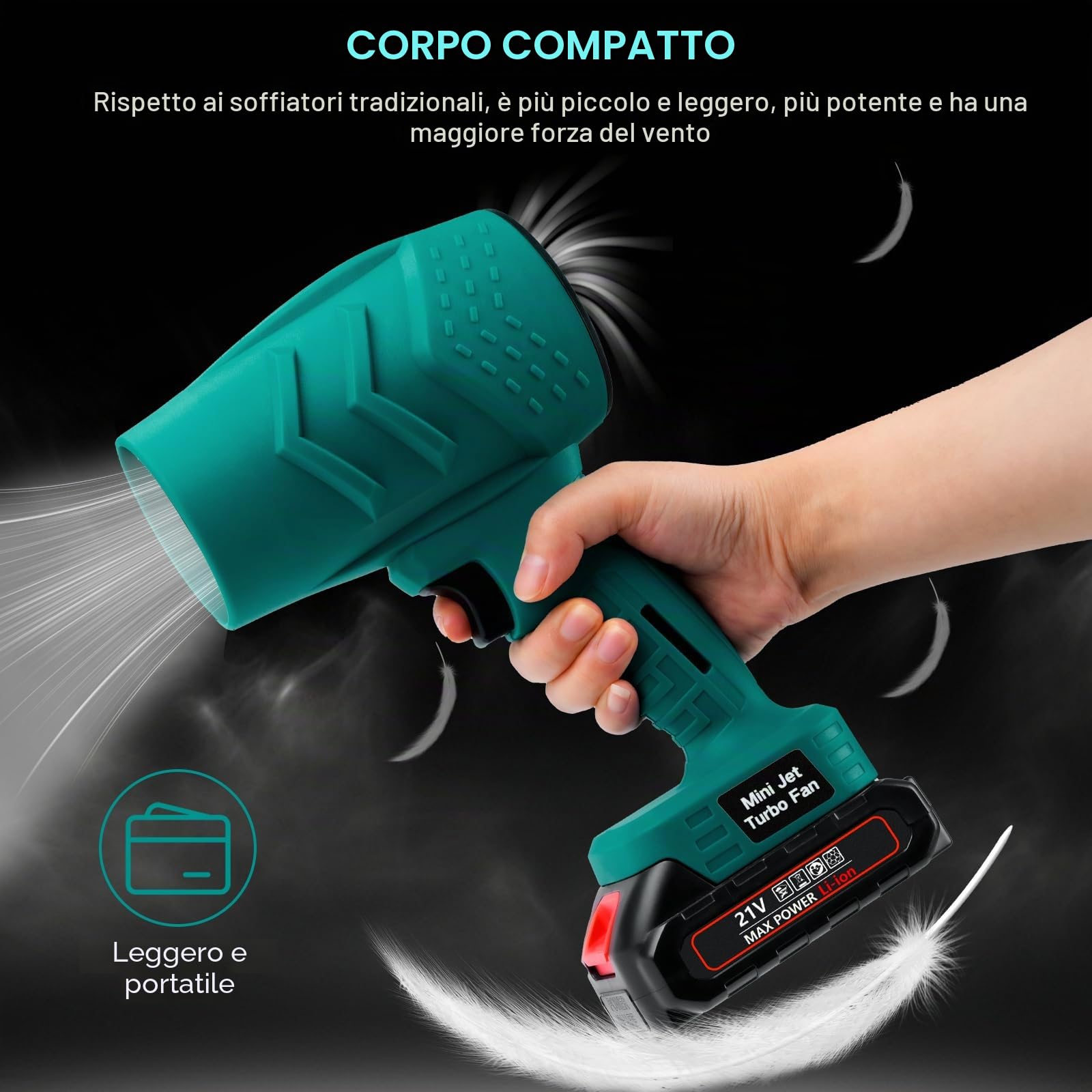 TICFOX Turbo Jet Blower soffiatore 35000 giri