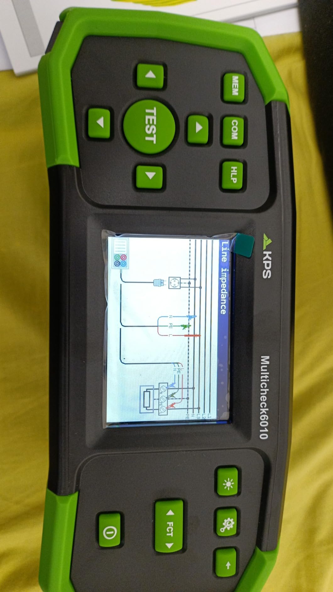 KPS MULTICHECK6010 Tester Multifunzione TRMS RCD Isolamento