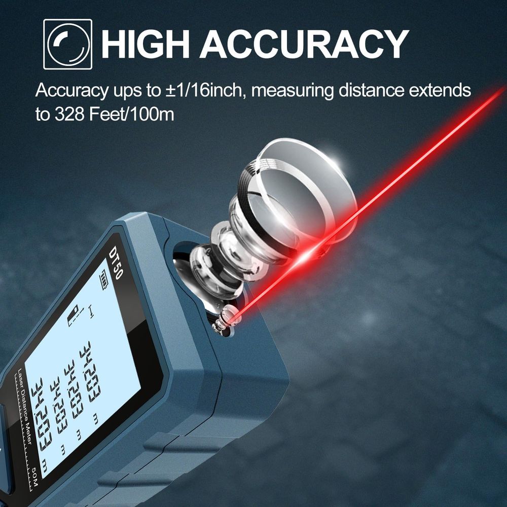 Hanmatek DT50 Distanziometro Laser 50m IP54