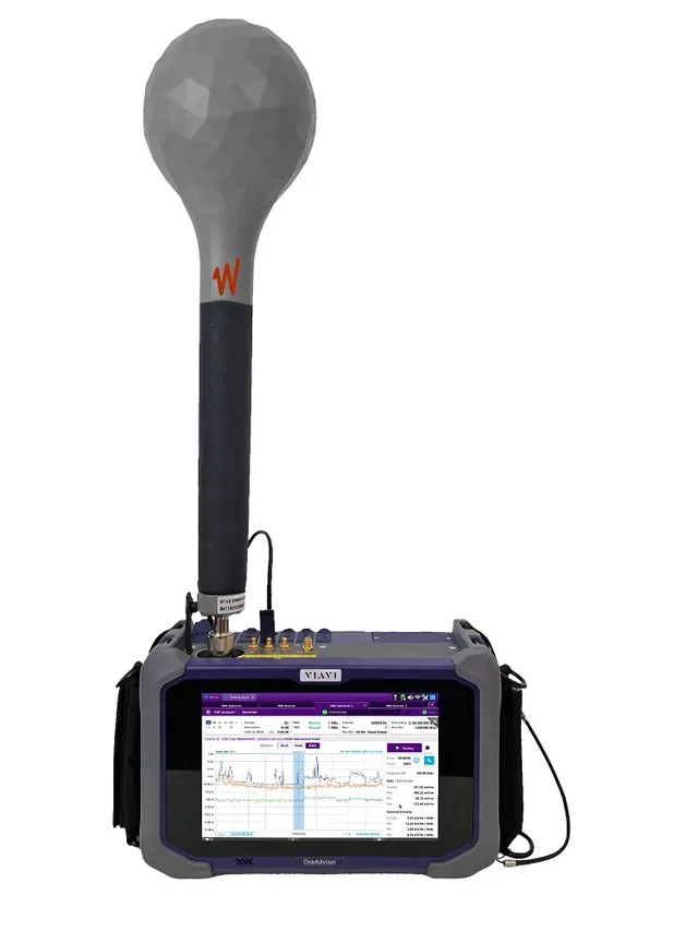 Orione di Bistulfi RFSelectiQ analizzatore spettro EMF 8 GHz