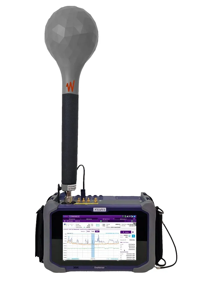 Orione di Bistulfi RFSelectiQ analizzatore spettro EMF 8 GHz