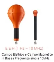 Orione WP10M sonda bassa frequenza E/H 1 Hz-10 MHz