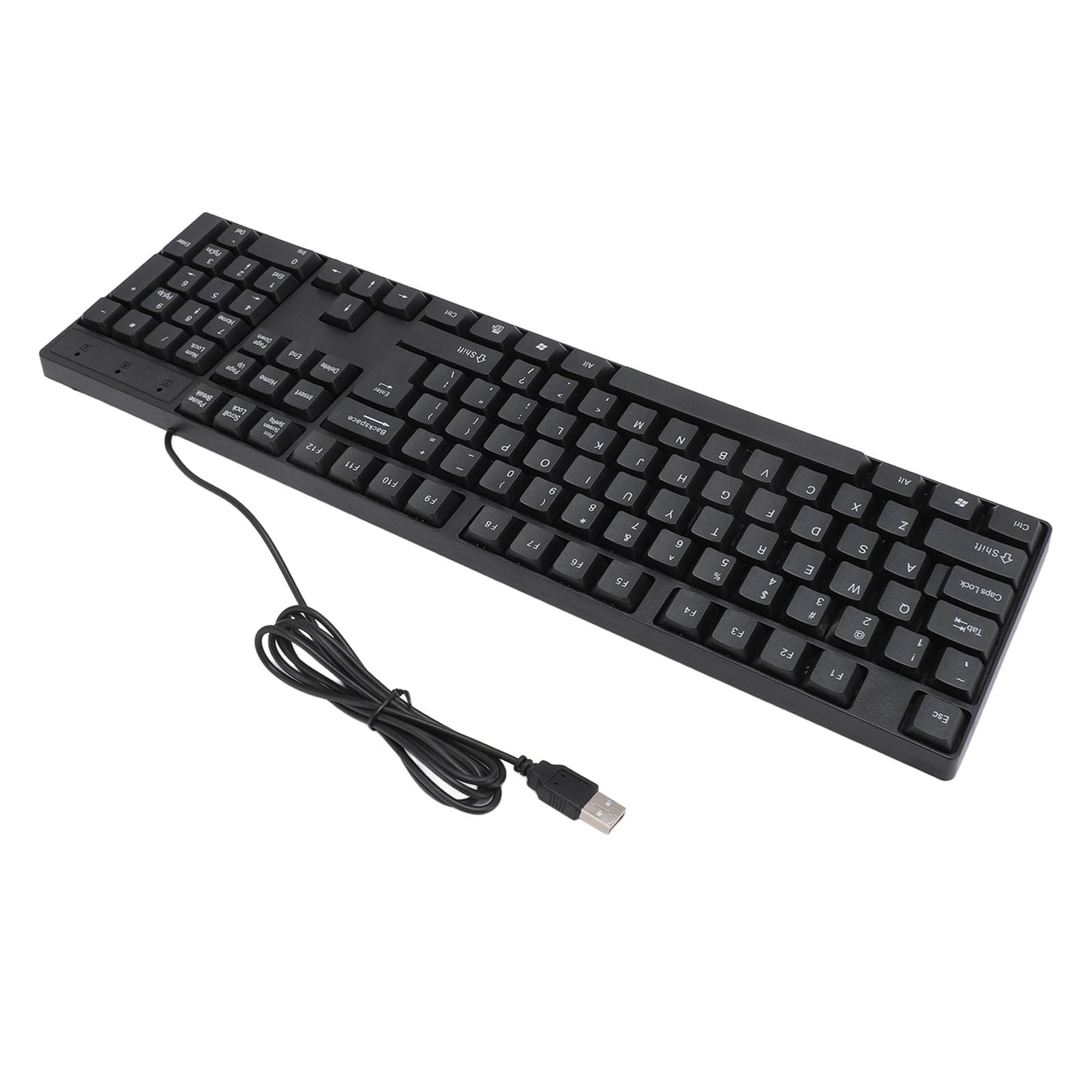 TICFOX K1800 Tastiera USB 104 Tasti Layout Inglese