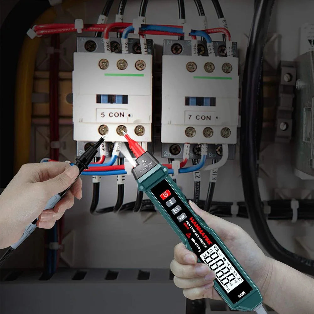 Hanmatek DM10 Multimetro a Penna NCV con Torcia