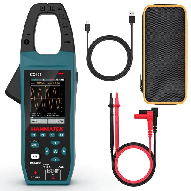 Hanmatek CO601 pinza amperometrica oscilloscopio 600A