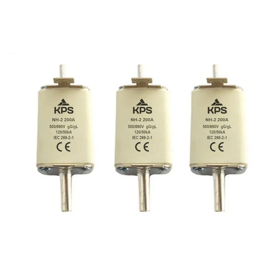 KPS NH2 200A Fusibile a Lama 3pz gG-gL