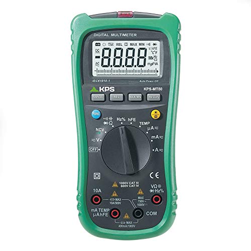 KPS MT50 Multimetro Digitale 600V 10A NCV