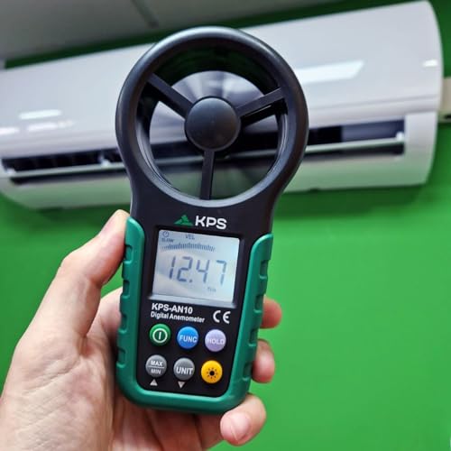 KPS AN10 Anemometro Digitale Portata e Velocità Aria