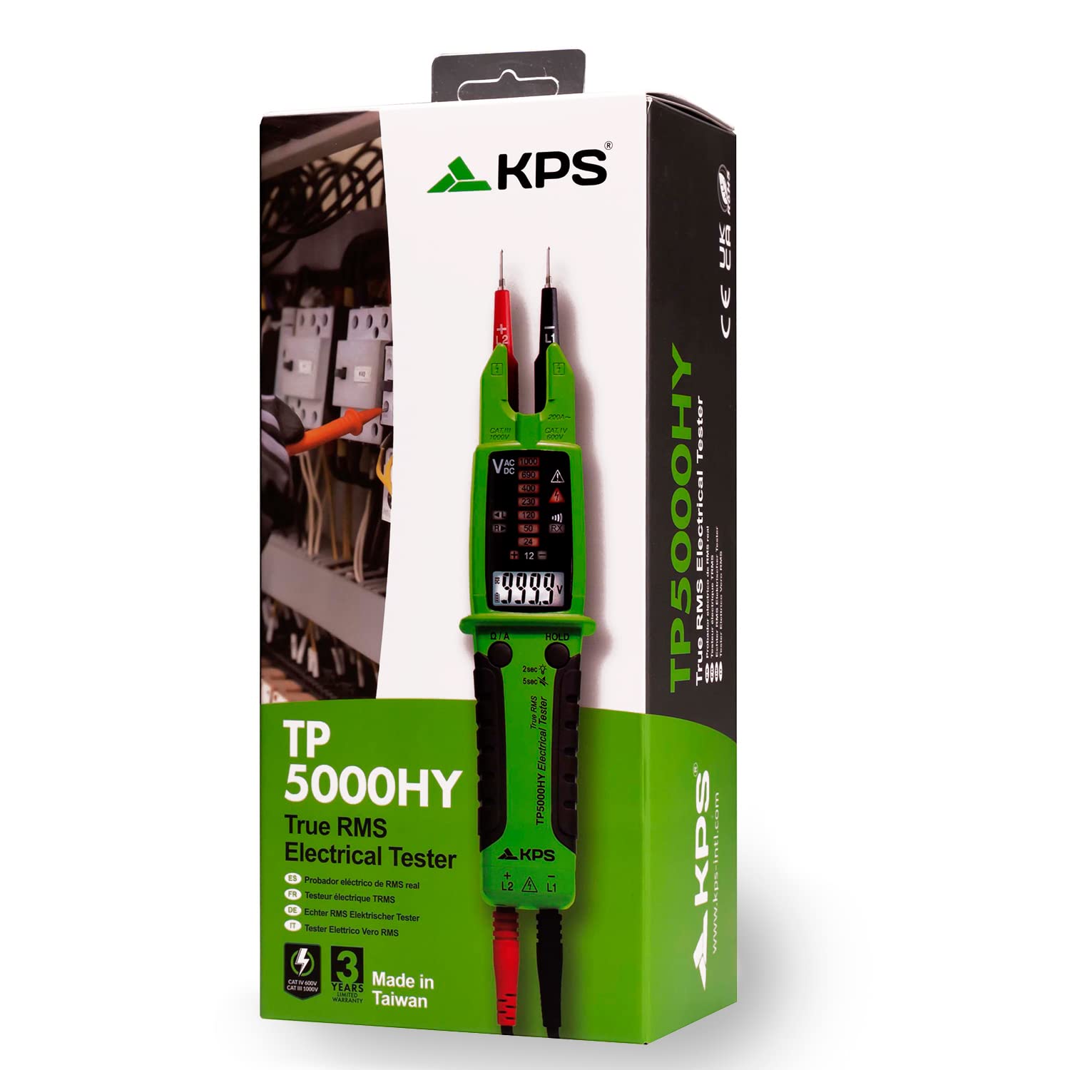 KPS TP5000HY Tester Tensione TRMS 1000V Corrente 200A