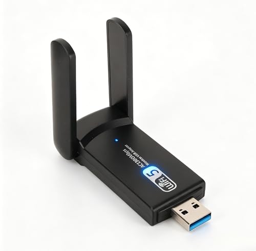 TICFOX 4605AC Adattatore WiFi USB 1300Mbps Dual Band