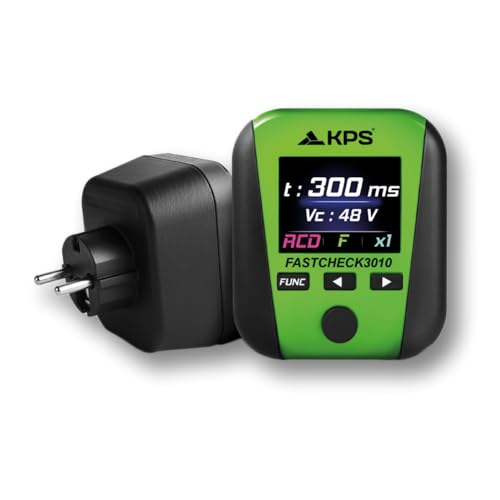 KPS FASTCHECK3010 Tester Multifunzione RCD Loop Prese App