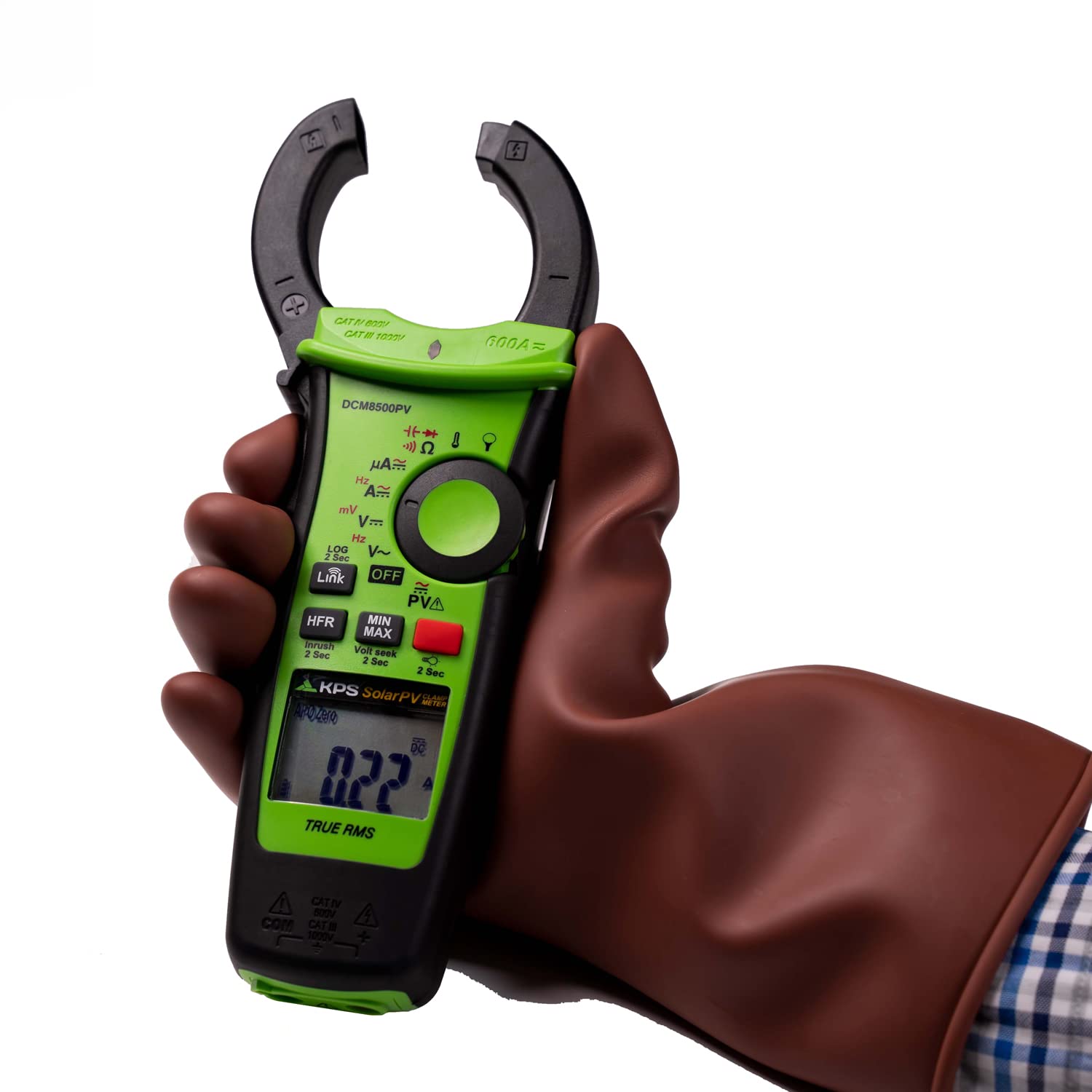 KPS DCM8500PV Pinza Amperometrica TRMS Bluetooth 2000VDC
