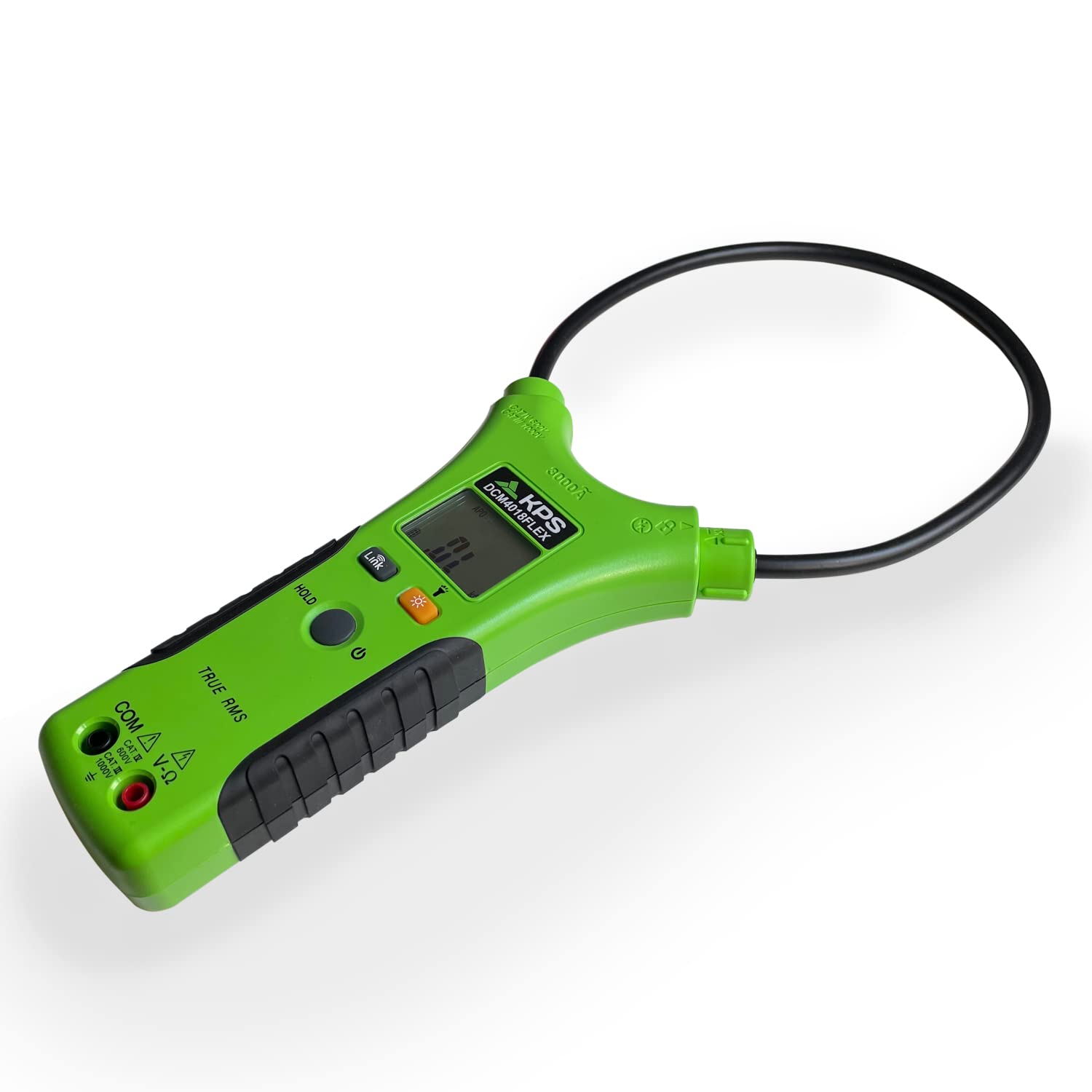 KPS DCM4018FLEX Pinza Flessibile 3000A Bluetooth Verde