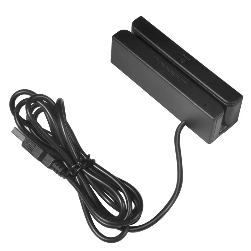 Ticfox MSR580 Lettore Banda Magnetica USB 3 Tracce