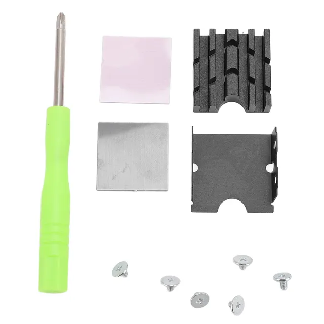 TICFOX Dissipatore SSD M.2 2230 Alluminio Nero