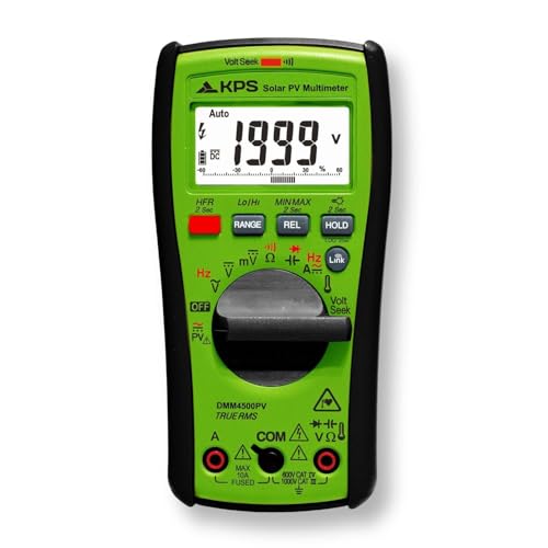 KPS DMM4500PV multimetro TRMS 2000V DC fotovoltaico