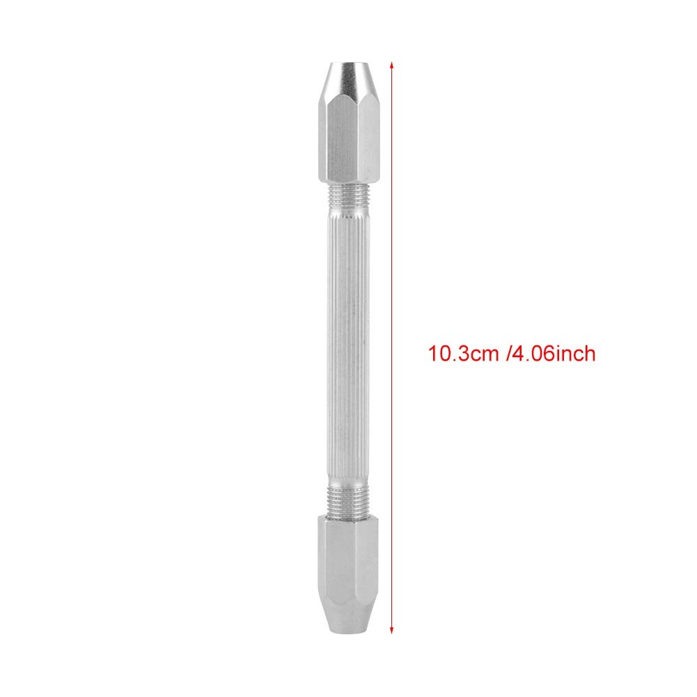 TICFOX mini trapano a mano modellismo 0,5-3,2mm 10 punte