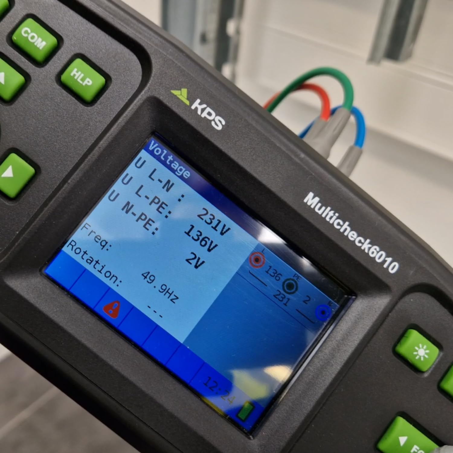 KPS MULTICHECK6010 Tester Multifunzione TRMS RCD Isolamento