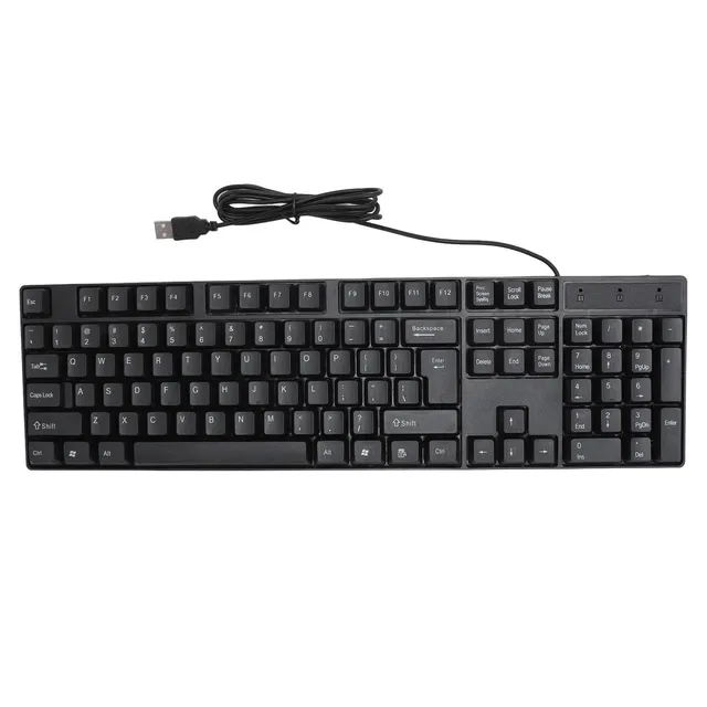 TICFOX K1800 Tastiera USB 104 Tasti Layout Inglese