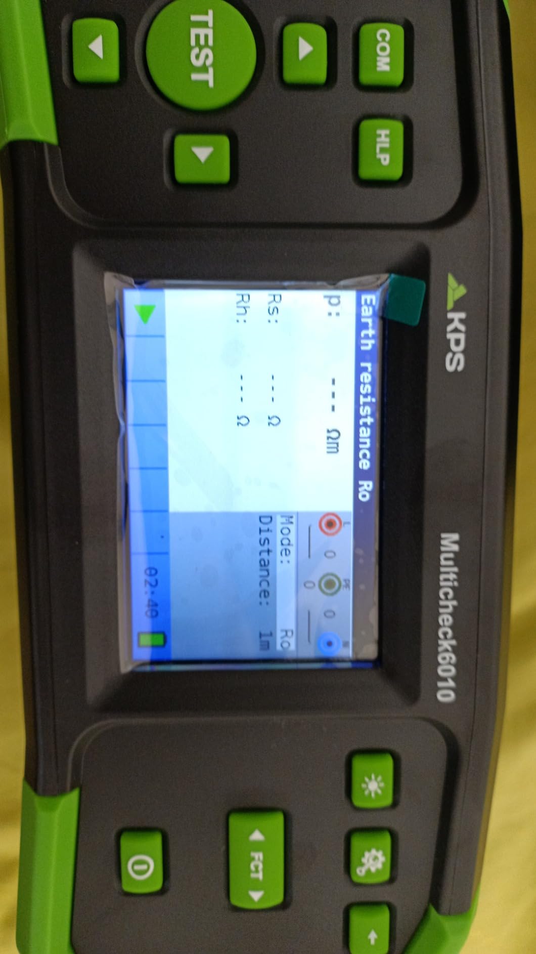 KPS MULTICHECK6010 Tester Multifunzione TRMS RCD Isolamento