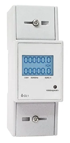 KPS ME-80DIGI contatore energia monofase 45A