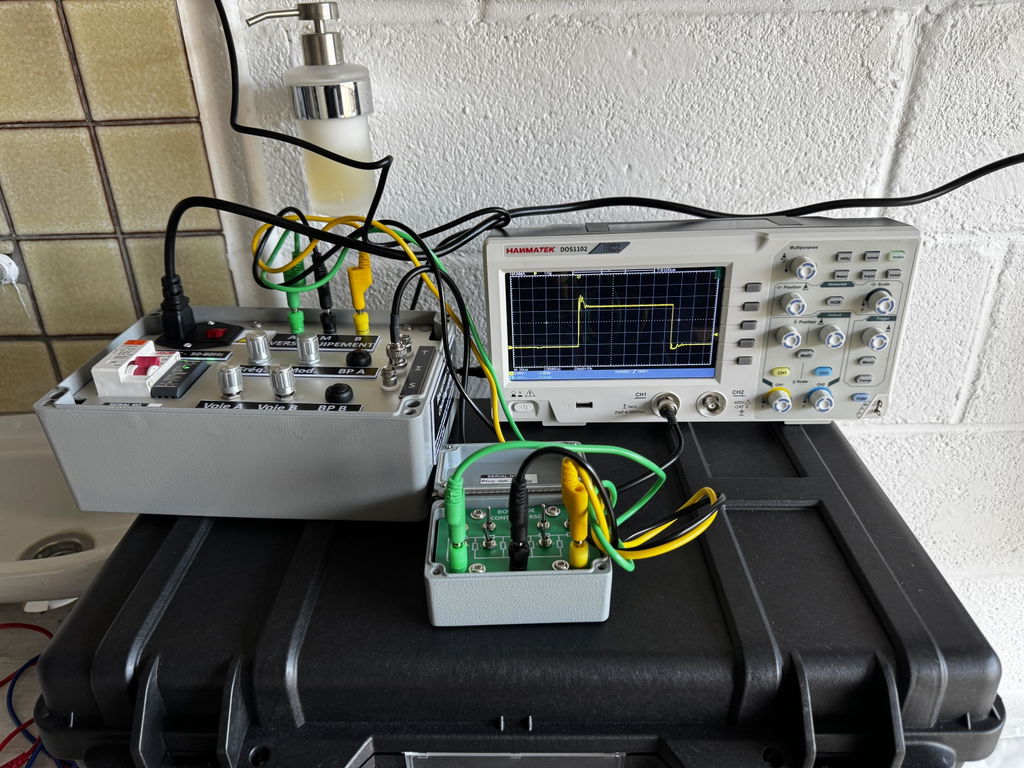 Hanmatek DOS1102 oscilloscopio digitale 110MHz 2 sonde
