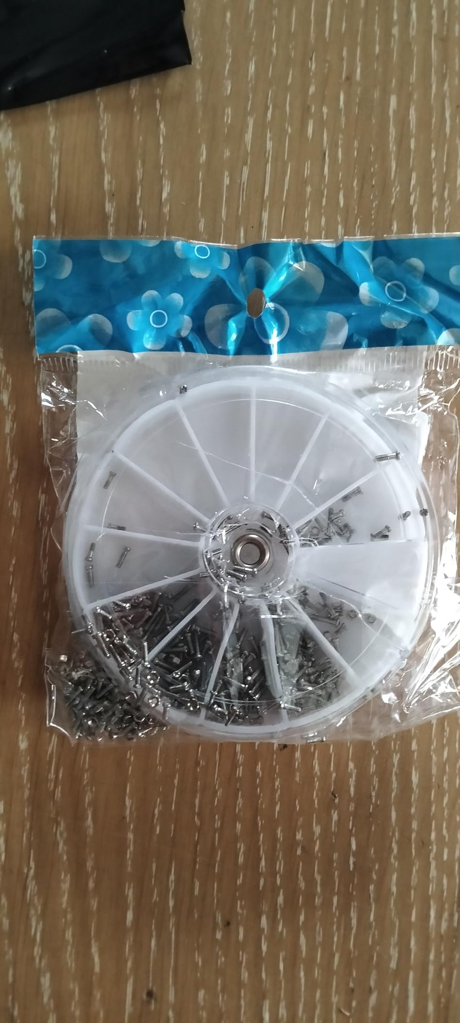 TICFOX kit mini viti dadi inox 600 pezzi M1-M1.6