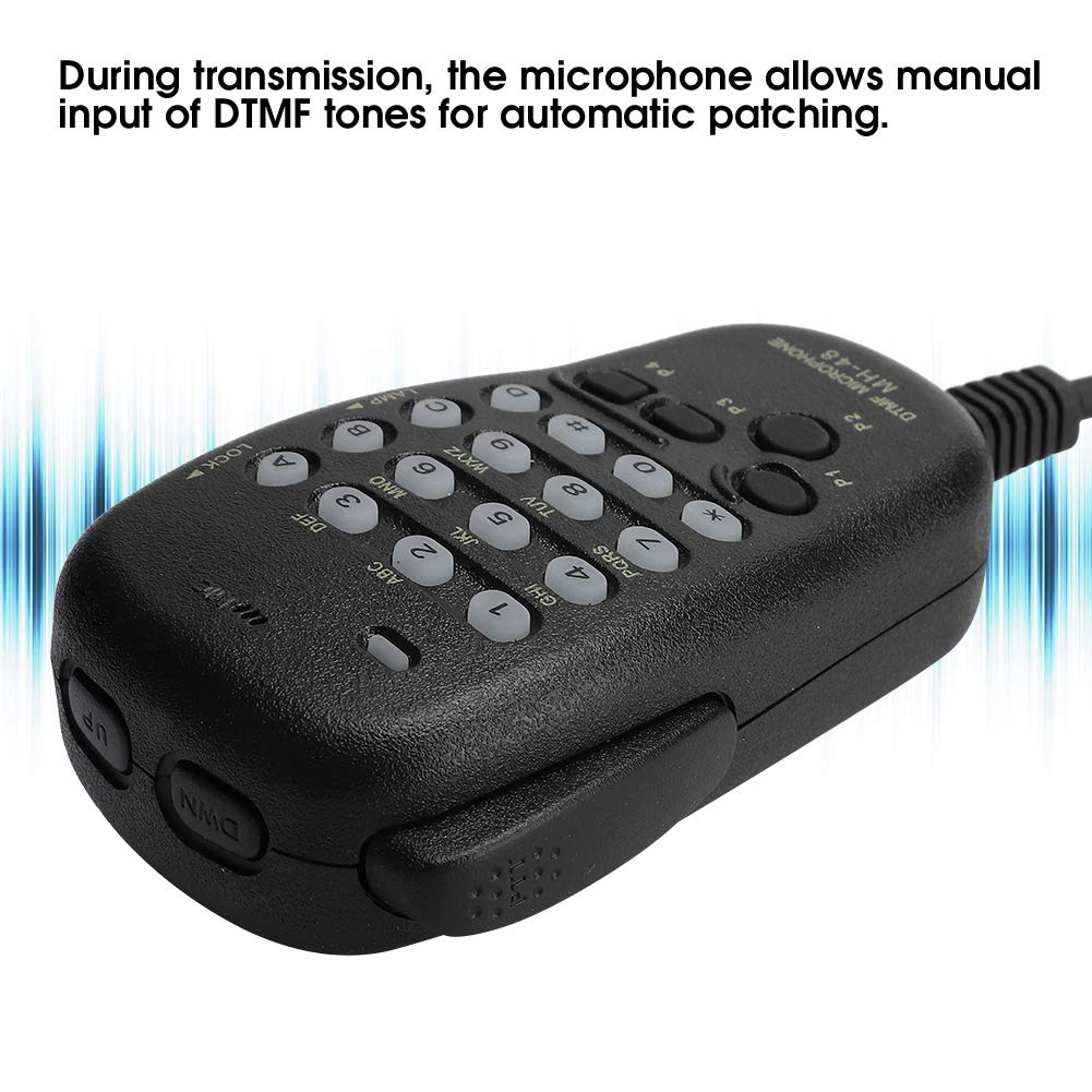 TICFOX MH48 Microfono Palmare DTMF 6PIN Retroilluminato