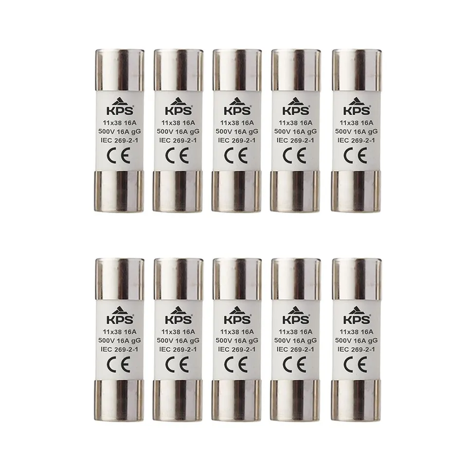 KPS 901100312 Fusibili Cilindrici 10x38 16A 500V 20pz