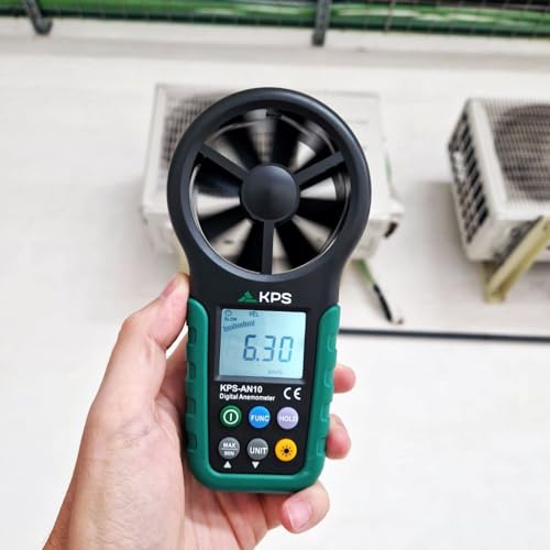 KPS AN10 Anemometro Digitale Portata e Velocità Aria