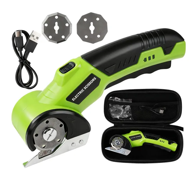 Ticfox Forbici Elettriche 4,2V Senza Fili 2 Lame