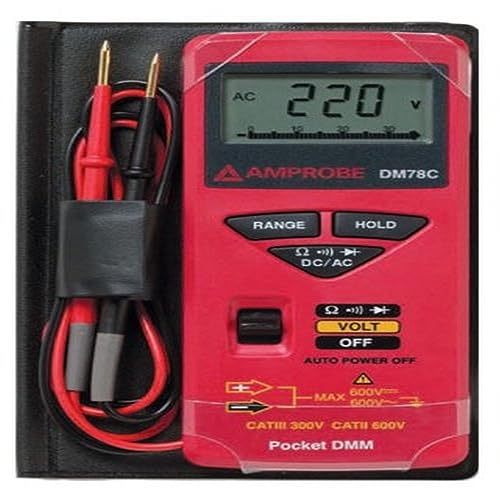 Beha DM78C Multimetro Tascabile 3200 Conti con Custodia