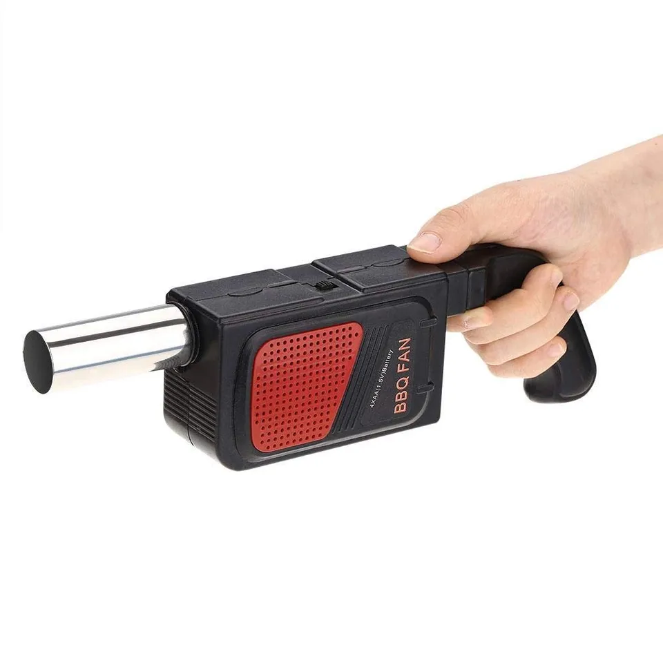 Ticfox ventilatore barbecue a batteria nero portatile