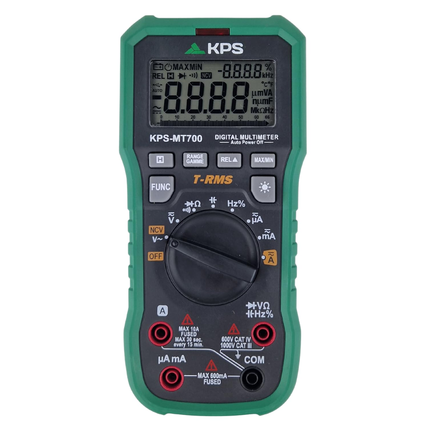 KPS MT700 multimetro digitale TRMS 6600 conteggi