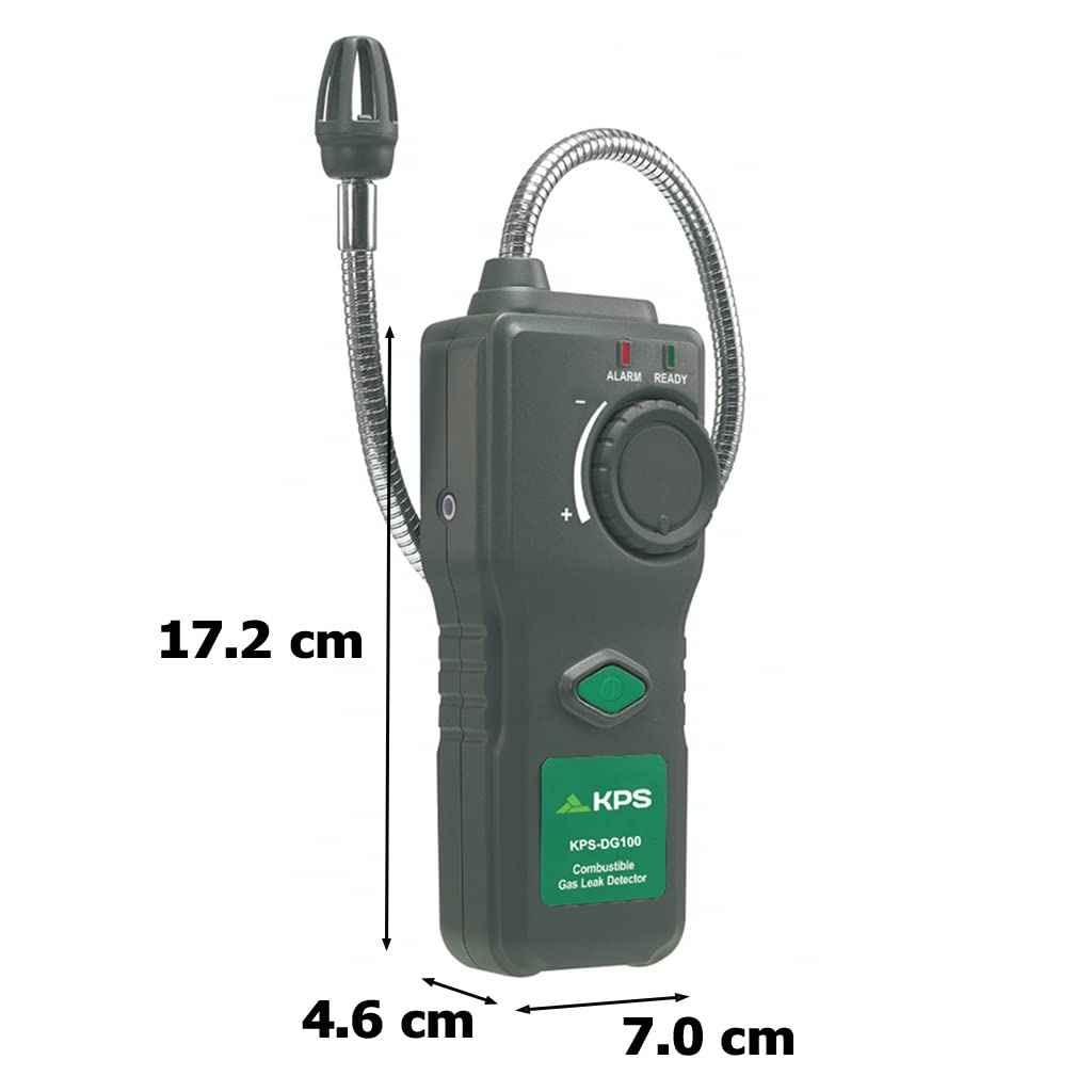 KPS DG100 rilevatore gas combustibili e CO portatile 50 ppm