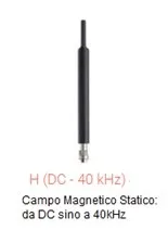 Orione di Bistulfi WPH-DC sonda magnetica statica DC-40 kHz
