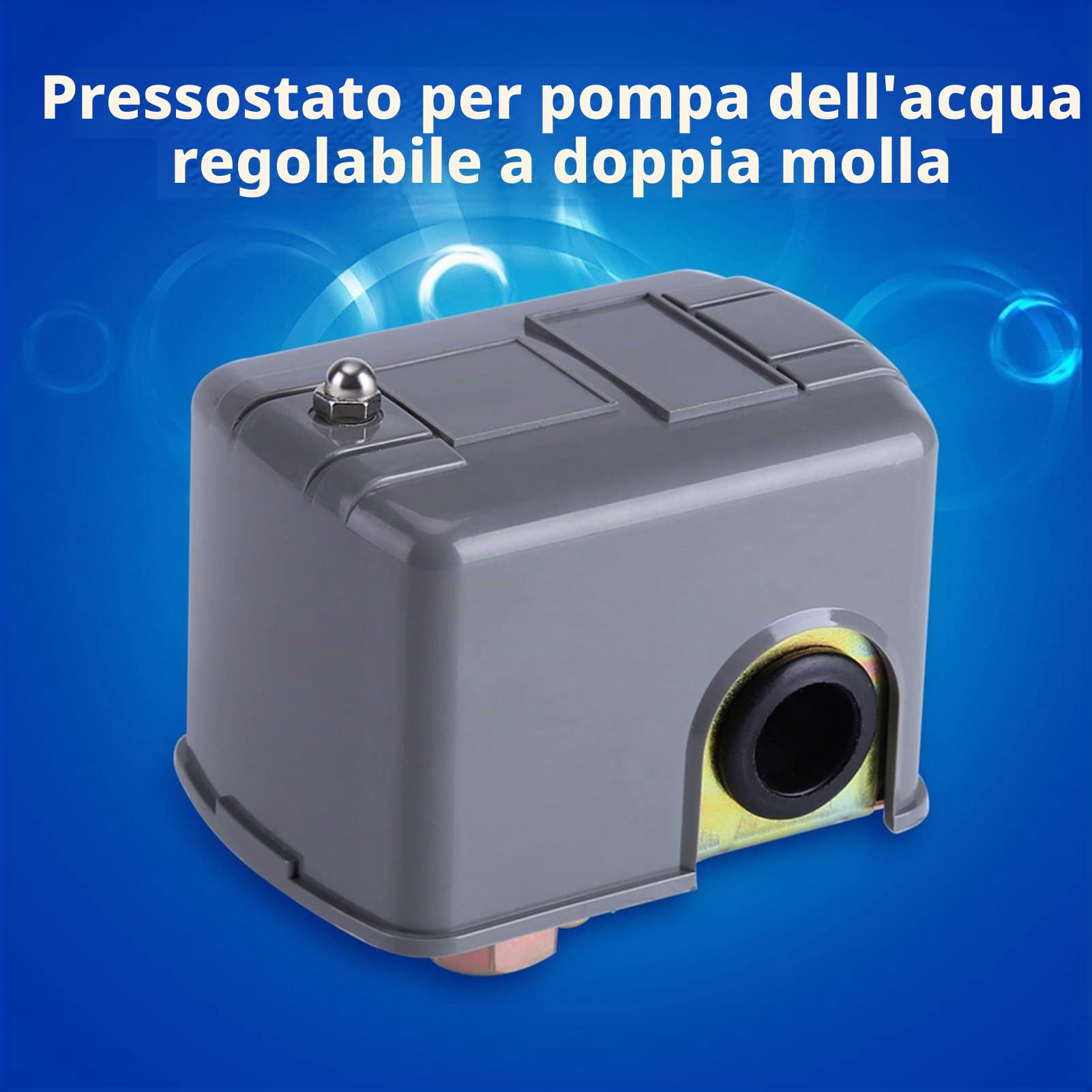TICFOX Pressostato Pompe Acqua 0,8-5,0 Bar G1/4"