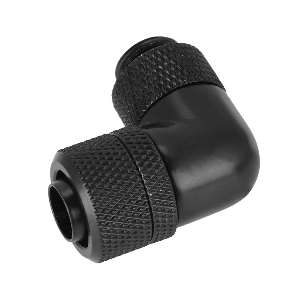 Ticfox raccordo G1/4 90° watercooling ottone nero
