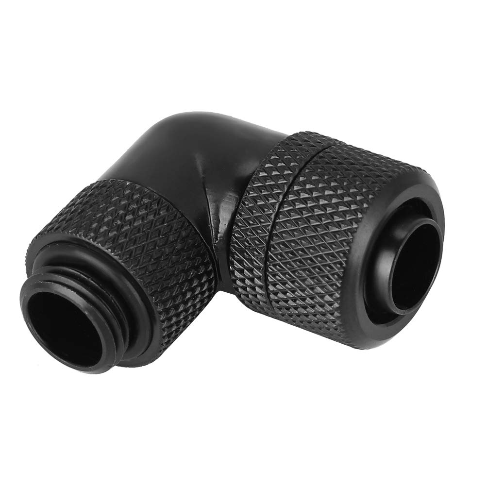 Ticfox raccordo G1/4 90° watercooling ottone nero