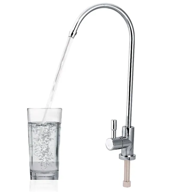 TICFOX Rubinetto Osmosi Inversa Acciaio Inox 1/4"