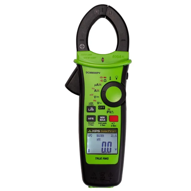 KPS DCM8500PV Pinza Amperometrica TRMS Bluetooth 2000VDC