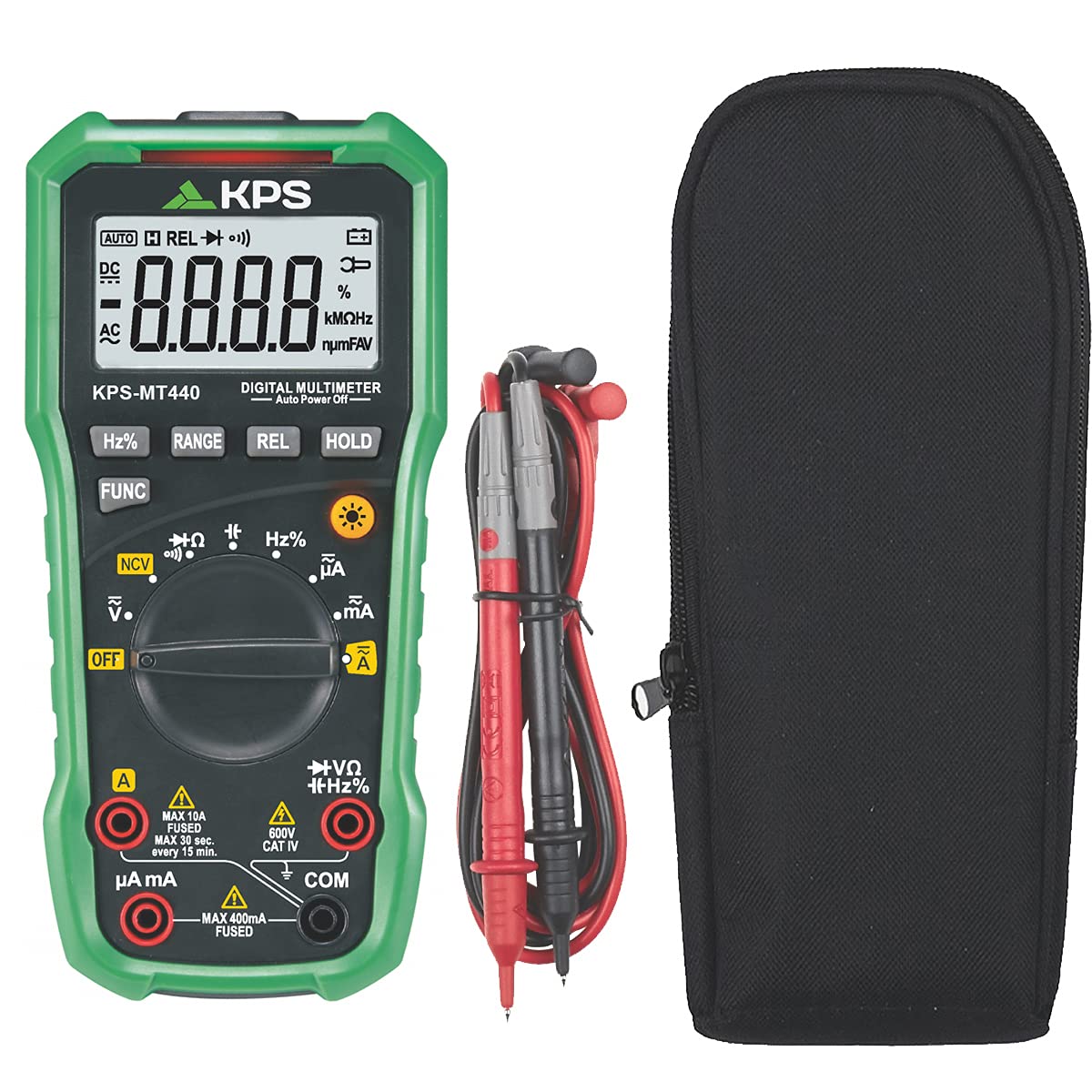 KPS MT440 Multimetro Digitale Professionale 10A CAT IV 600V