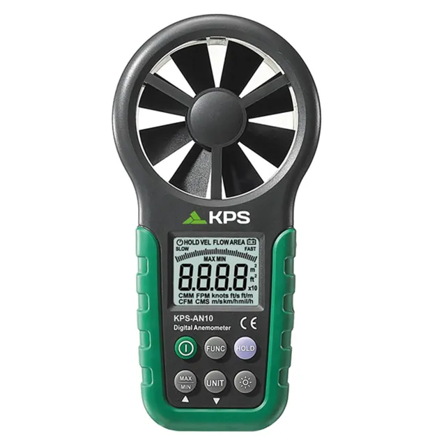 KPS AN10 Anemometro Digitale Portata e Velocità Aria