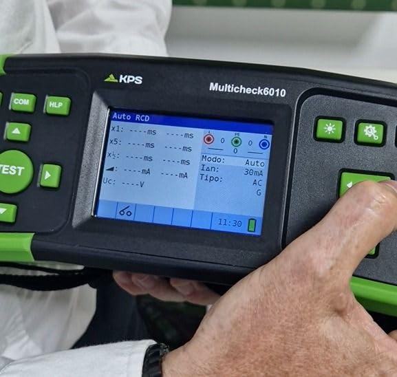 KPS MULTICHECK6010 Tester Multifunzione TRMS RCD Isolamento