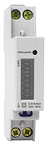 KPS ME-50DIGI contatore energia monofase 1 modulo 45A