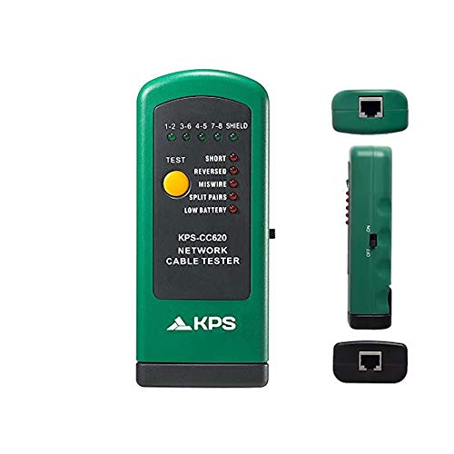 KPS CC620 Tester Cavi Rete RJ45 Fino 200m