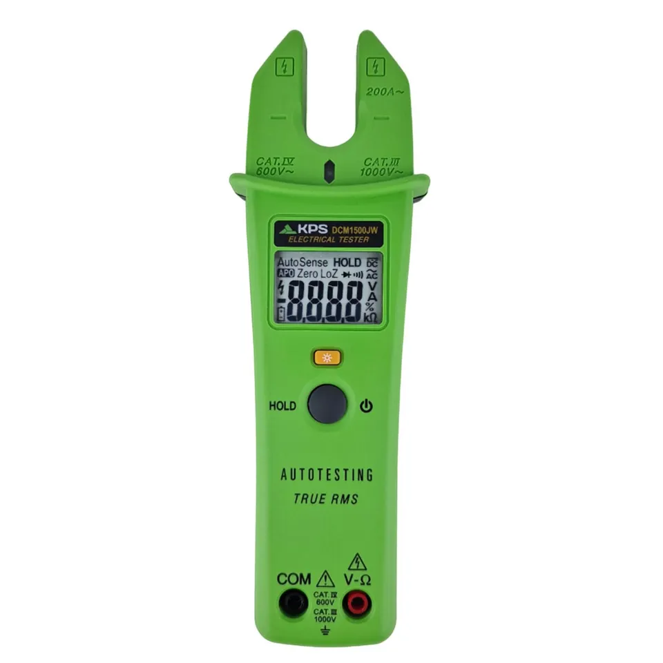 KPS DCM1500JW pinza amperometrica TRMS 200A CAT IV